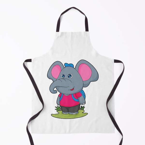 Item preview, Elephant as Hiker with Backpack designed and sold by Snabdesign84.