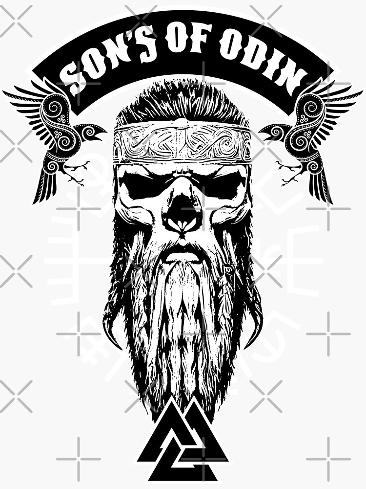 Vikings - Odin' Sticker