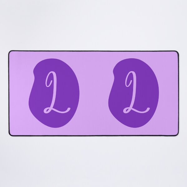 Item preview, L letter in a purple bubble designed and sold by Cloofur.
