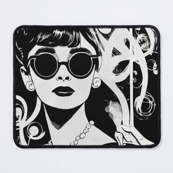 Item preview, Audrey Hepburn portrait drawing designed and sold by artofbelletz.