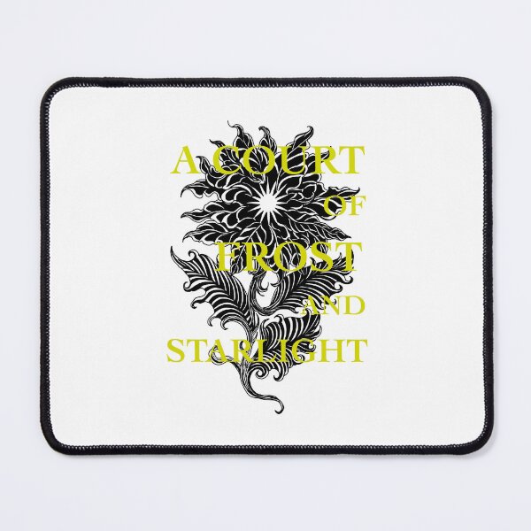 Item preview, ACOTAR Book 4 Cover with title - A Court Of Frost and Starlight designed and sold by maiawright-art.
