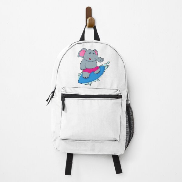 Item preview, Elephant as Surfer with Surfboard designed and sold by Snabdesign84.