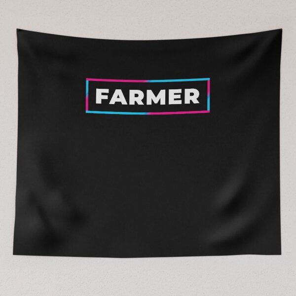 Item preview, Farmer retro gradient frame designed and sold by SVPOD.