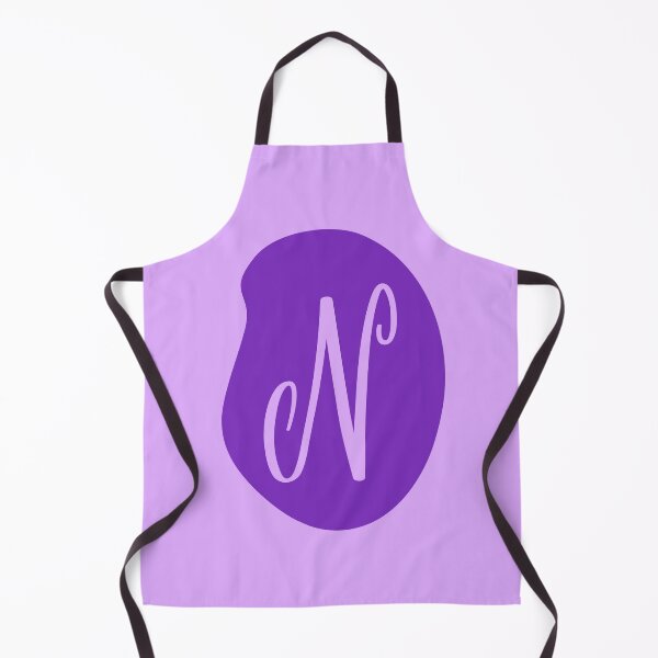 Item preview, N letter in a purple bubble designed and sold by Cloofur.
