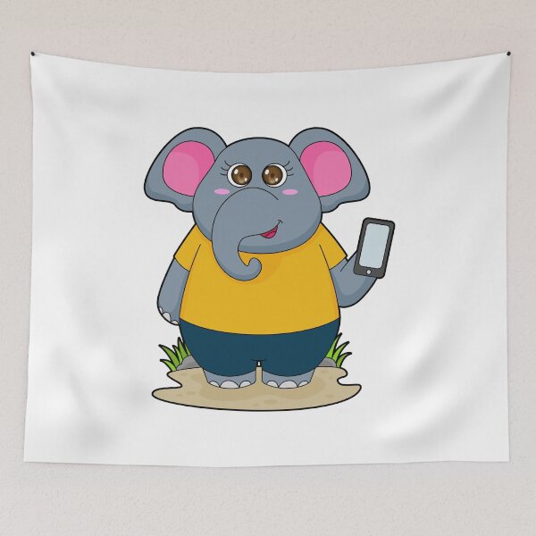 Item preview, Elephant with Mobile designed and sold by Snabdesign84.