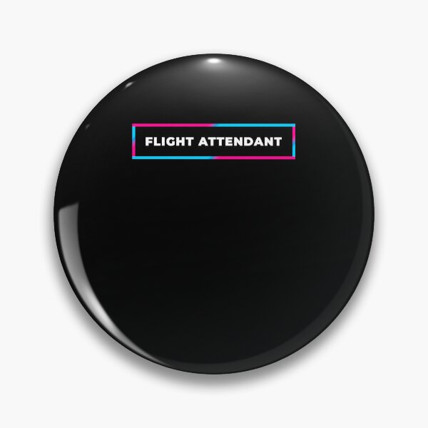 Item preview, Flight attendant retro gradient frame designed and sold by SVPOD.