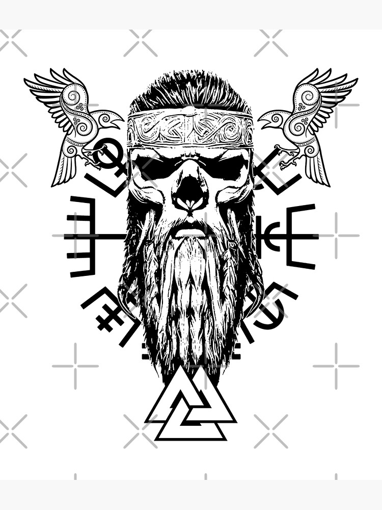 Viking Beard Bead - Huginn & Muninn – Odin's Cave