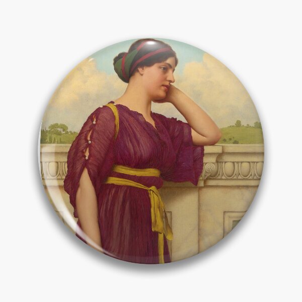 Item preview, John William Godward  Soft Falls The Eventide  George woman,goddess designed and sold by TeeARTHY.