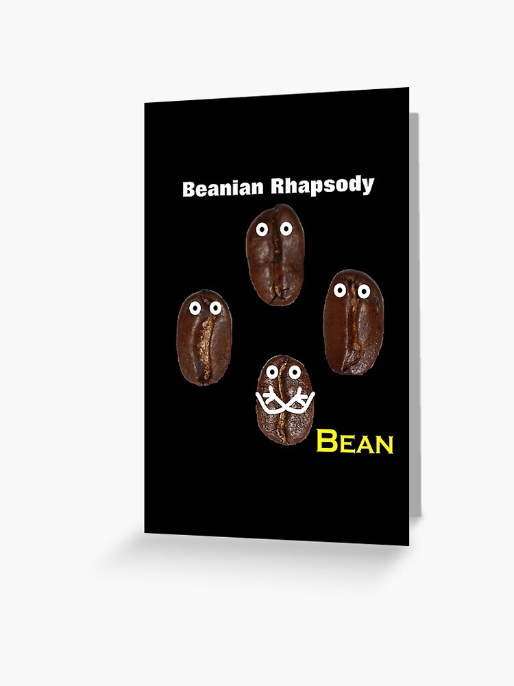 Thumbnail 1 of 2, Greeting Card, I'm just a poor bean designed and sold by MikeWhitcombe.