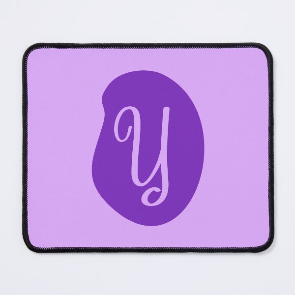 Item preview, Y letter in a purple bubble designed and sold by Cloofur.