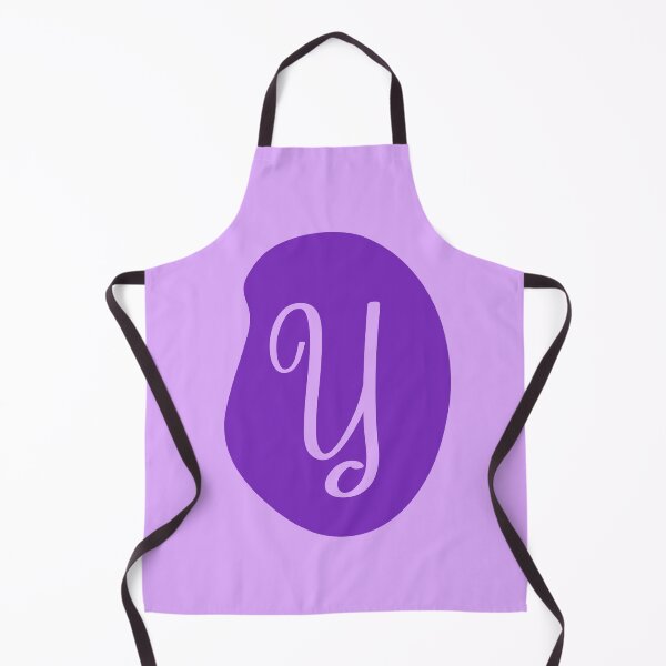 Item preview, Y letter in a purple bubble designed and sold by Cloofur.