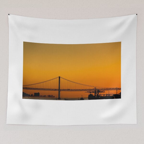 Item preview, Lisbon Bridge at Sunset designed and sold by dbvirago.