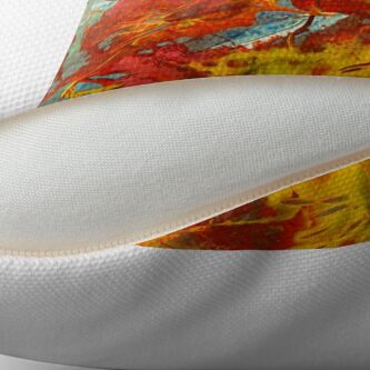 Alternate view of Flowering Expectations Throw Pillow