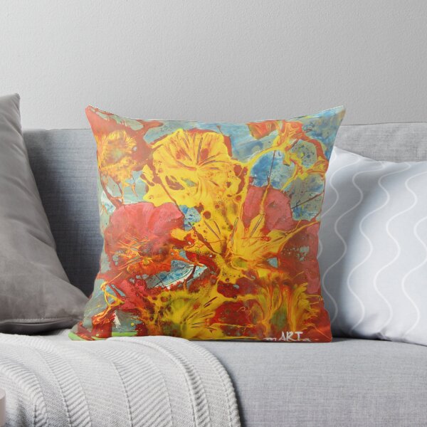 Flowering Expectations Throw Pillow