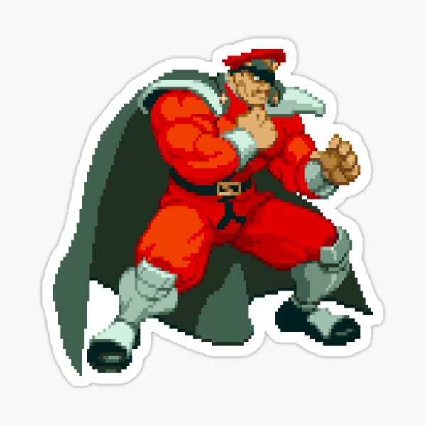 M Bison Street Fighter Sticker - M Bison Street Fighter Street Fighter4 -  Discover & Share GIFs