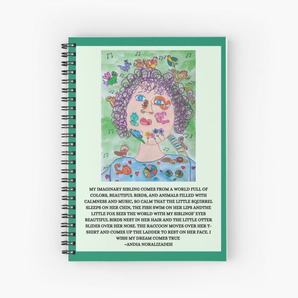 Item preview, Andia Noralizadeh ~ My Imaginary Sibling designed and sold by KanvasGifts.
