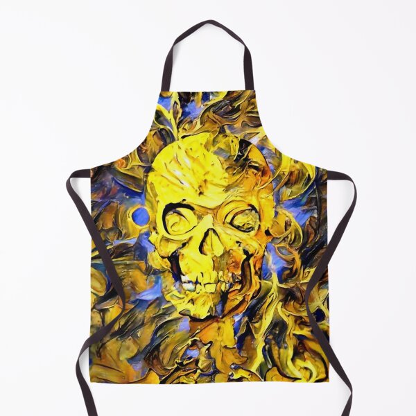 Item preview, Human skull painting designed and sold by rolffimages.