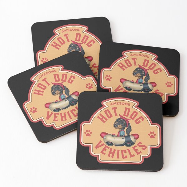 Item preview, Awesome Dachshund Hotdog Vehicles designed and sold by Danny Gordon.