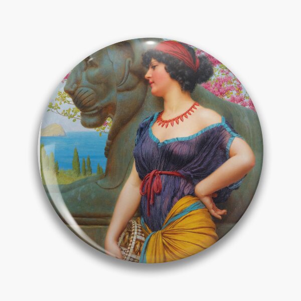 Item preview, John William Godward In The Grove Of The Temple Of Isis George woman,goddess designed and sold by TeeARTHY.