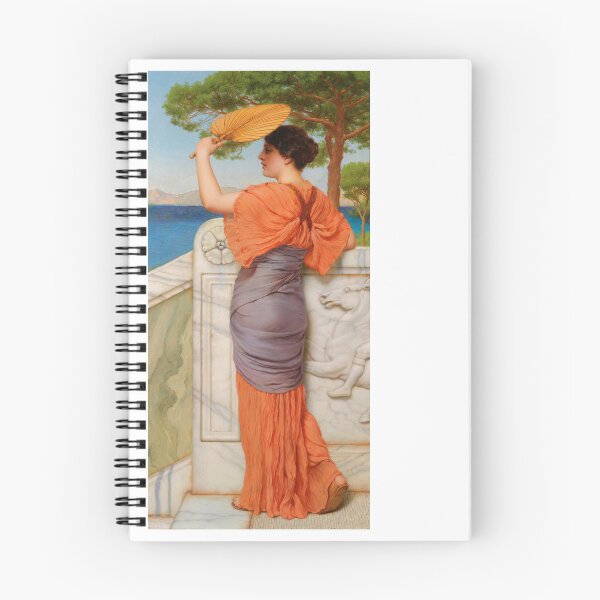 Item preview, John William Godward  On The Balcony (1911) George woman,goddess designed and sold by TeeARTHY.