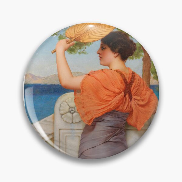 Item preview, John William Godward  On The Balcony (1911) George woman,goddess designed and sold by TeeARTHY.