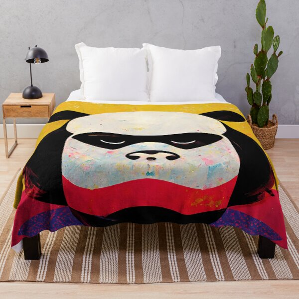 Item preview, Sumo Panda Pop Art 1 designed and sold by AiBroughtToLife.