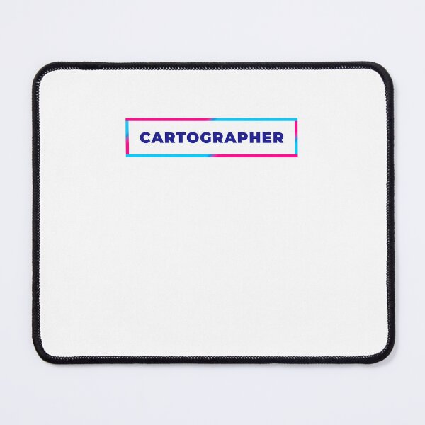 Item preview, Cartographer retro colorful frame designed and sold by SVPOD.