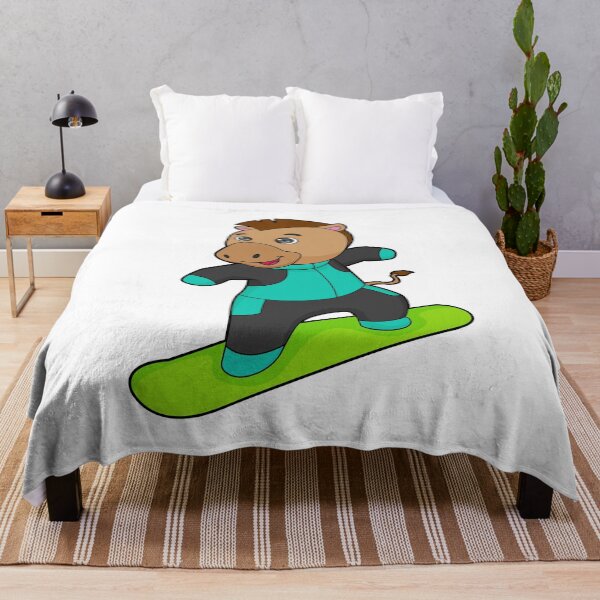 Item preview, Horse Snowboarder Snowboard designed and sold by Snabdesign84.
