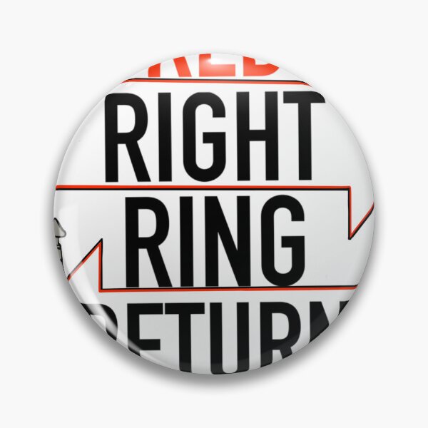 Item preview, Red, Right, Ring, Return! designed and sold by Mak Kirish.