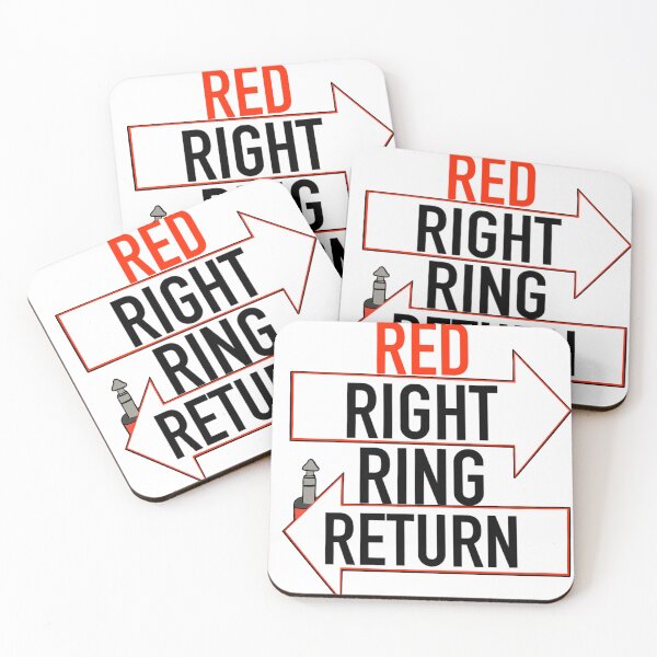 Item preview, Red, Right, Ring, Return! designed and sold by Mak Kirish.