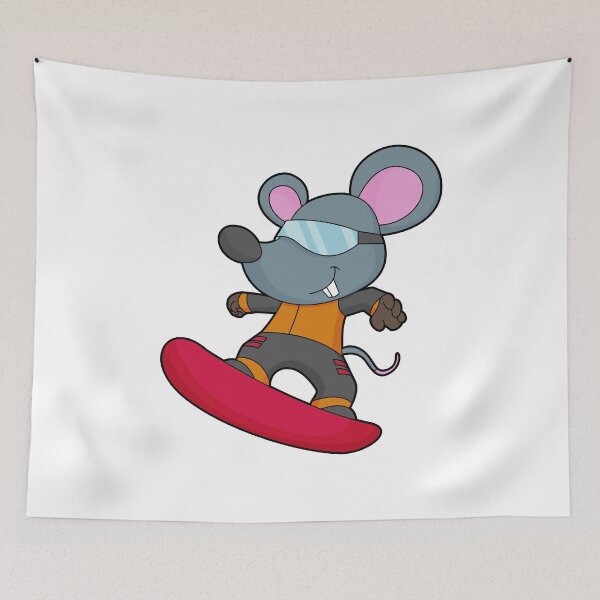 Item preview, Mouse Snowboarder Snowboard designed and sold by Snabdesign84.