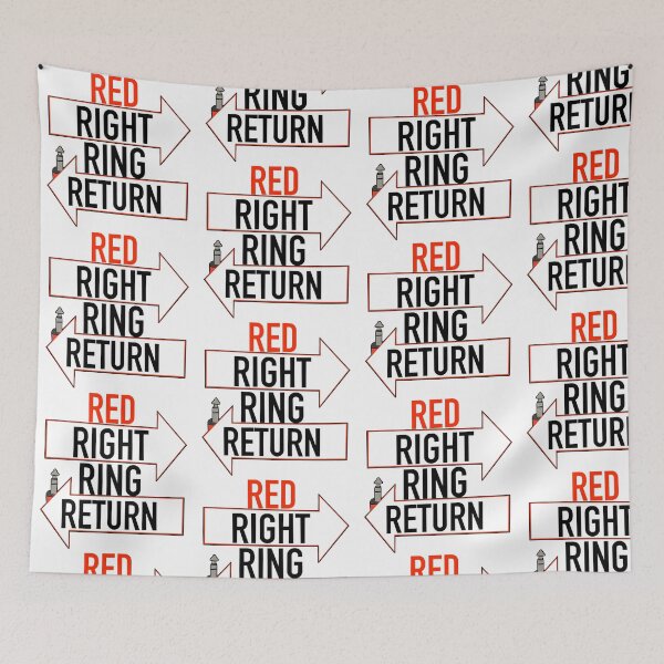 Item preview, Red, Right, Ring, Return! designed and sold by Mak Kirish.