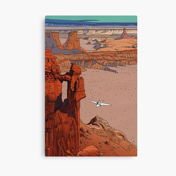 Moebius Arzach HQ Seagull Landscape Desert Monument Valley Arzak