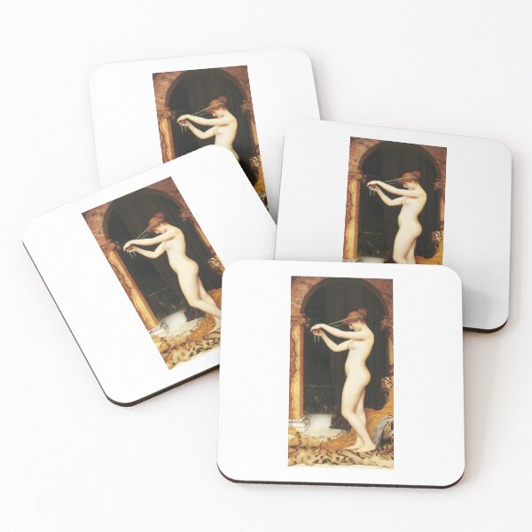 Item preview, John William Godward  Venus Binding her Hair George woman,goddess designed and sold by TeeARTHY.