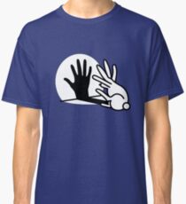 Rabbit Hand Shadow Puppet Classic T-Shirt