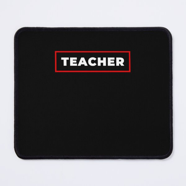 Item preview, Teacher red frame designed and sold by SVPOD.