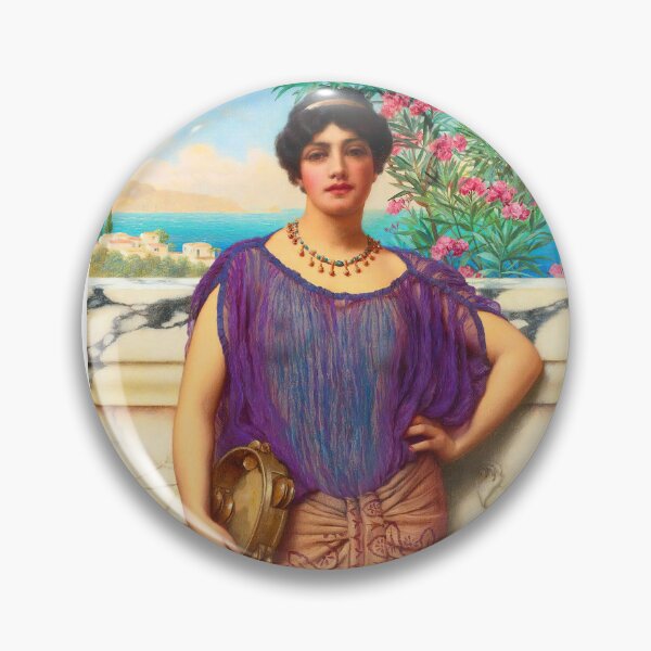 Item preview, John William Godward  The Tambourine Girl George woman,goddess designed and sold by TeeARTHY.