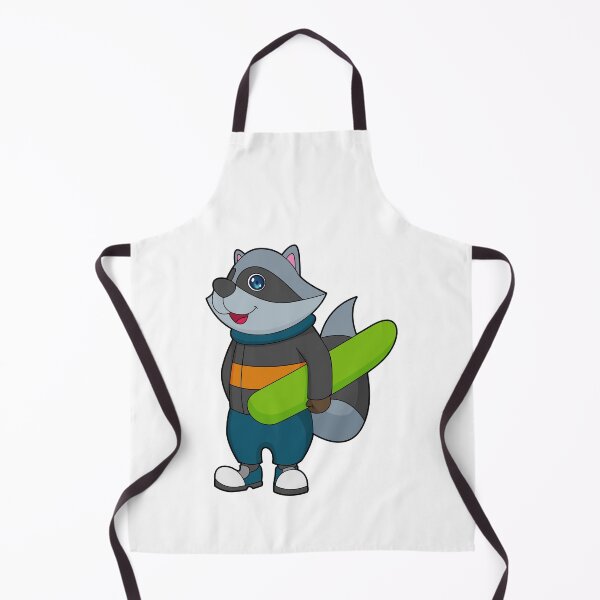 Item preview, Racoon as Snowboarder with Snowboard designed and sold by Snabdesign84.