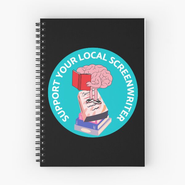 Item preview, Support Your Local Screenwriter Sticker designed and sold by Ssimo30.