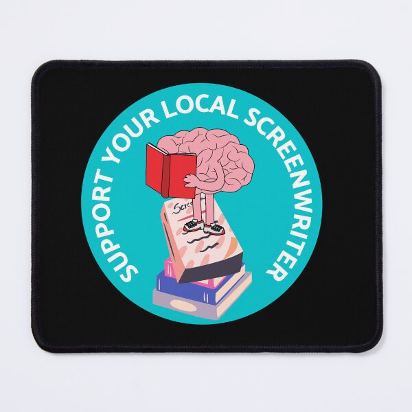 Item preview, Support Your Local Screenwriter Sticker designed and sold by Ssimo30.