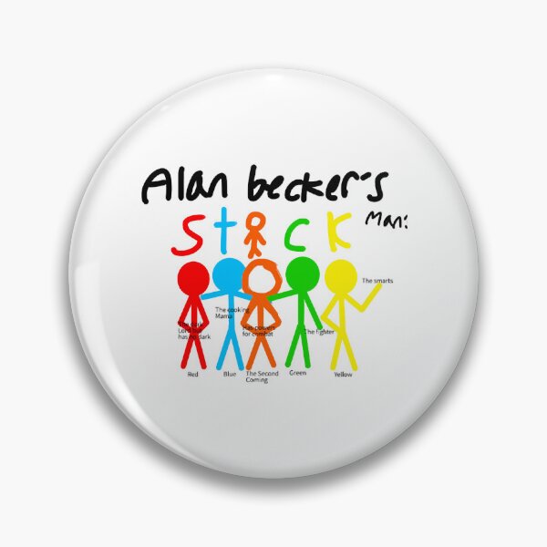 Item preview, Alan Becker Flaming Pickaxe designed and sold by SimplyCharlyd.