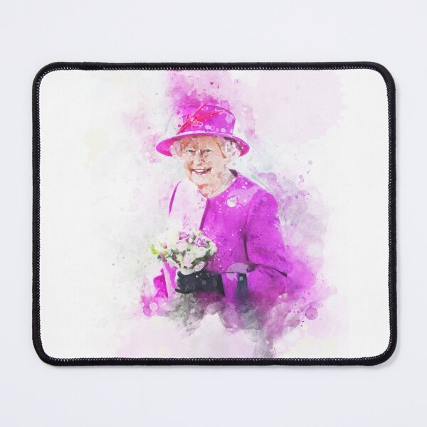 Item preview, Queen Elizabeth II Watercolour designed and sold by GeorgeStark.