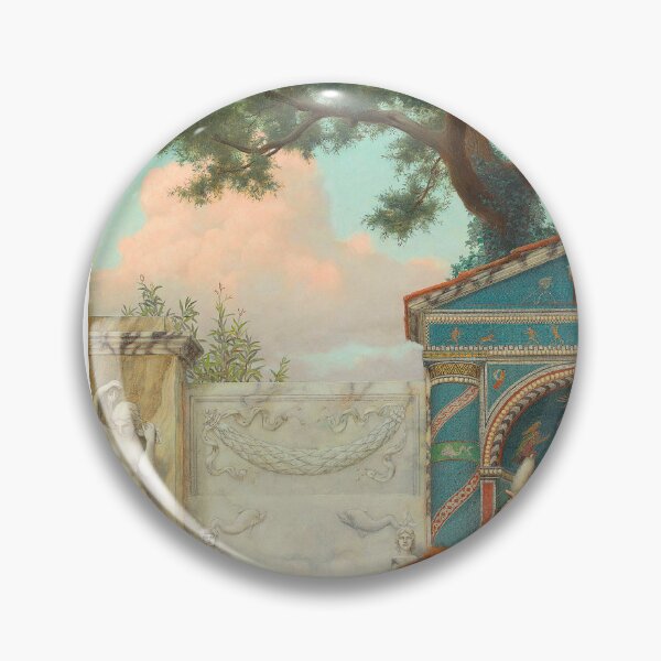 Item preview, John William Godward  Winding wool in a Pompeian garden, 1894 designed and sold by TeeARTHY.
