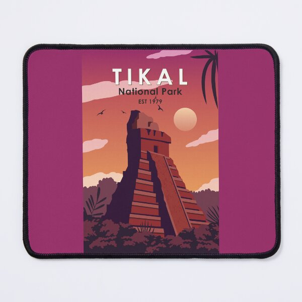 Item preview, Tikal National Park Guatemala Vintage designed and sold by KrisSidDesigns.