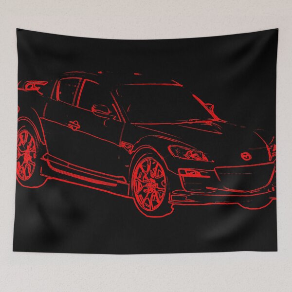 Item preview, red rx8 designed and sold by PaintBalls.