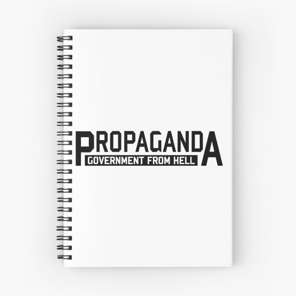 Item preview, Propaganda Government from Hell - Black Text Design designed and sold by defytee.