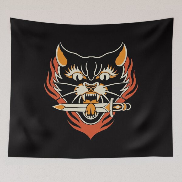 Item preview, Cat logo designed and sold by Noha Applied- Arts.