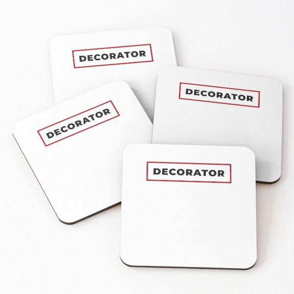 Item preview, Decorator with red frame designed and sold by SVPOD.