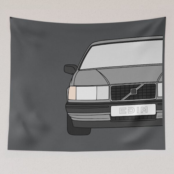 Item preview, 940 Turbo USA eggcrate grey color best t-shirt design swedishmetal designed and sold by EdimDesign.