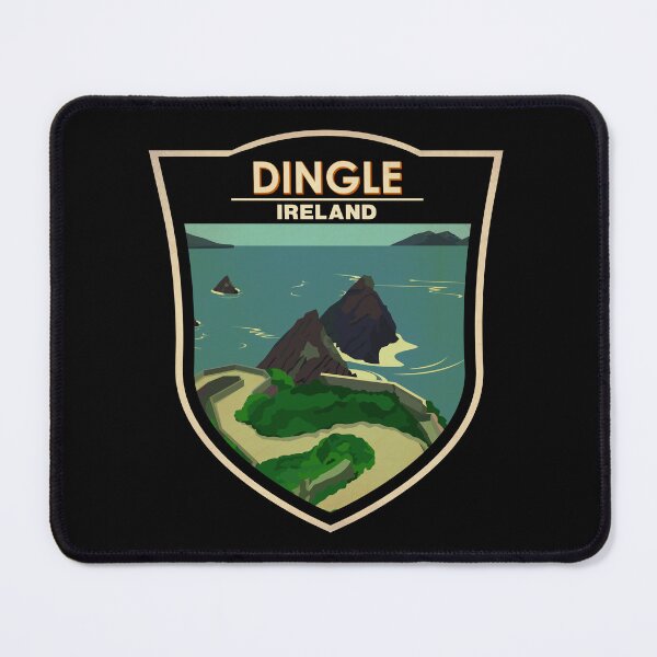 Item preview, Dingle Peninsula Ireland Travel Badge designed and sold by KrisSidDesigns.